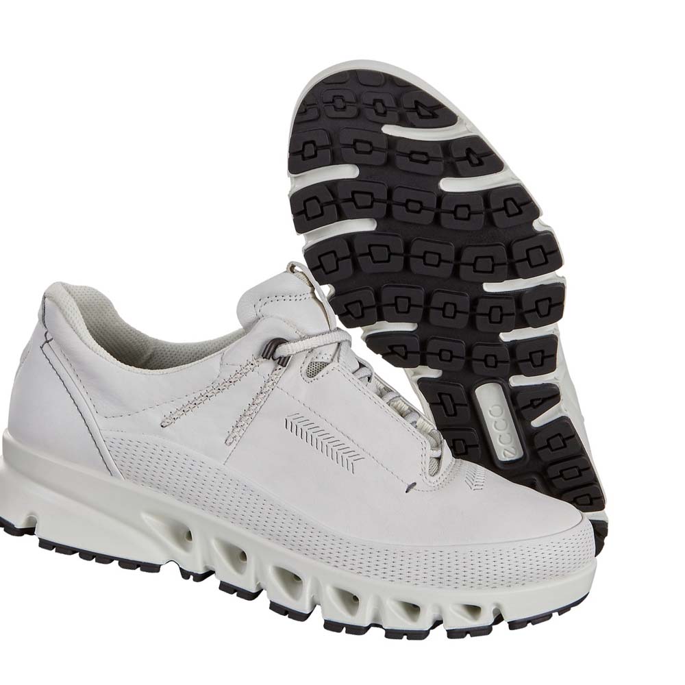 Men's Ecco Multi-vent Outdoor Sneakers White | Canada 620JPQ